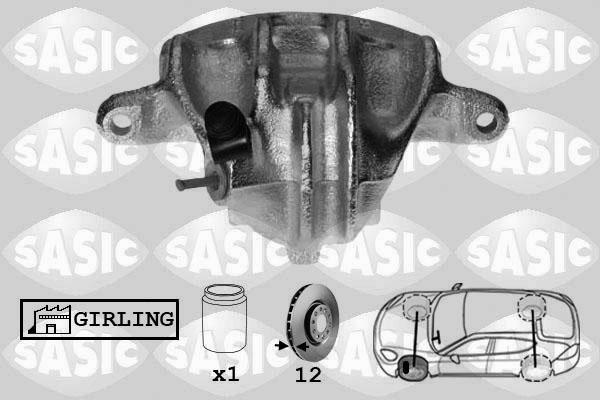 Sasic SCA6192 - Тормозной суппорт avtokuzovplus.com.ua