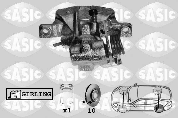 Sasic SCA6198 - Гальмівний супорт autocars.com.ua