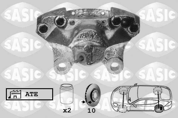 Sasic SCA6200 - Тормозной суппорт avtokuzovplus.com.ua