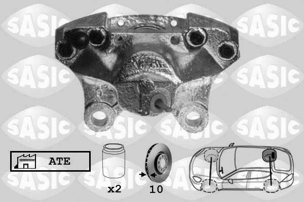 Sasic SCA6201 - Гальмівний супорт autocars.com.ua