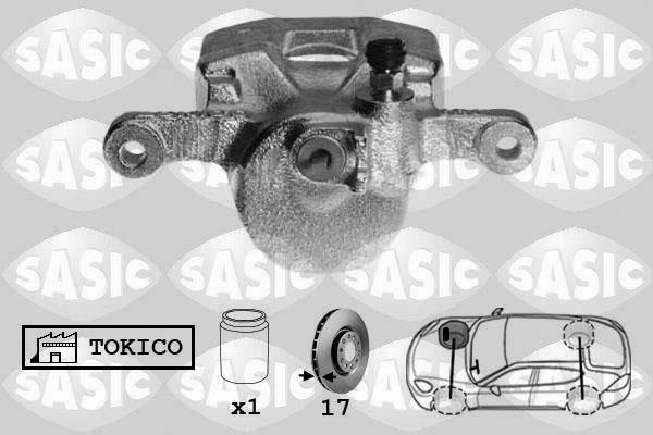 Sasic SCA6207 - Тормозной суппорт autodnr.net