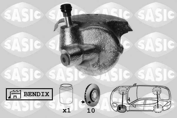 Sasic SCA6222 - Гальмівний супорт autocars.com.ua