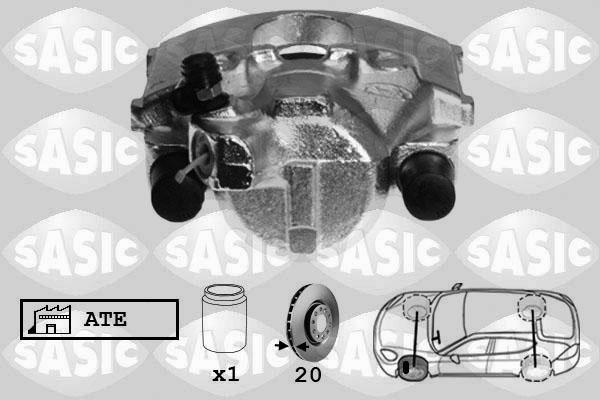 Sasic SCA6252 - Гальмівний супорт autocars.com.ua