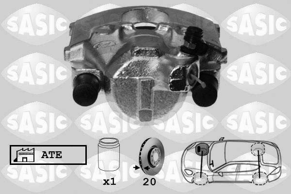 Sasic SCA6253 - Тормозной суппорт avtokuzovplus.com.ua