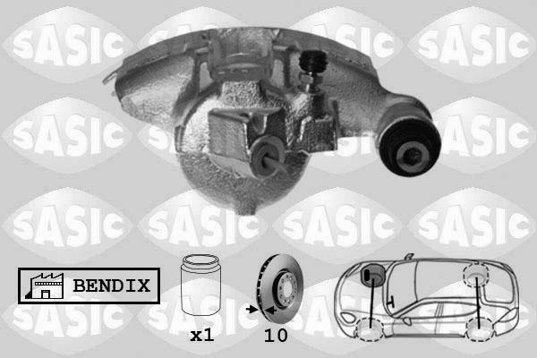 Sasic SCA6265 - Тормозной суппорт autodnr.net