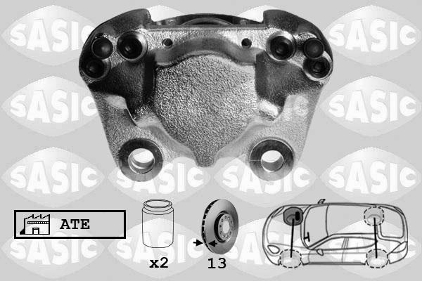 Sasic SCA6593 - Тормозной суппорт avtokuzovplus.com.ua