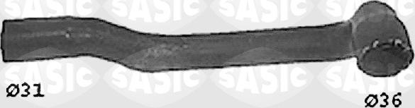 Sasic SWH0322 - Шланг радіатора autocars.com.ua