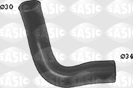 Sasic SWH0376 - Патрубок системы охлаждения autocars.com.ua