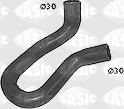 Sasic SWH0381 - Шланг радіатора autocars.com.ua