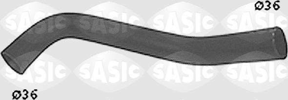 Sasic SWH0403 - Шланг радіатора autocars.com.ua