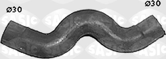Sasic SWH0419 - Шланг радіатора autocars.com.ua
