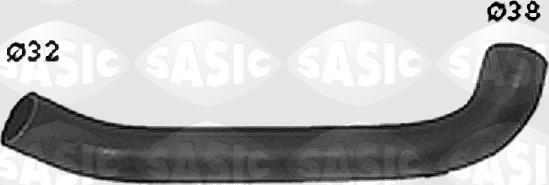 Sasic SWH0450 - Шланг радіатора autocars.com.ua