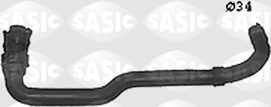 Sasic SWH0487 - Шланг радіатора autocars.com.ua