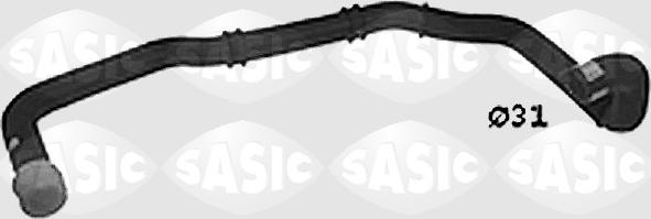 Sasic SWH0491 - Патрубок системы охлаждения CITROEN Xsara  Berlingo  PEUGEOT 306  Partner autodnr.net