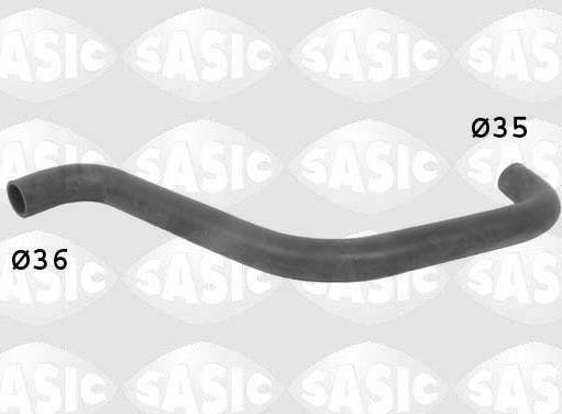 Sasic SWH0516 - Шланг радіатора autocars.com.ua