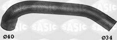 Sasic SWH0517 - Шланг радіатора autocars.com.ua