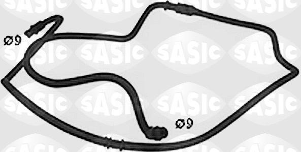 Sasic SWH0523 - Шланг радіатора autocars.com.ua