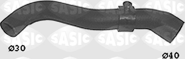 Sasic SWH4227 - Шланг радіатора autocars.com.ua