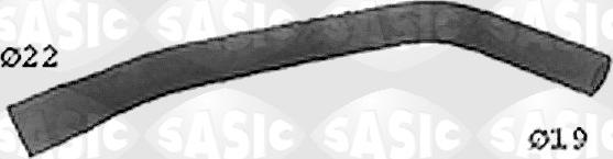 Sasic SWH4261 - Шланг радіатора autocars.com.ua