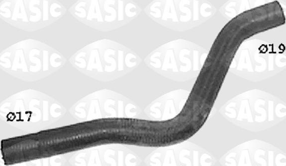 Sasic SWH4301 - Шланг радіатора autocars.com.ua