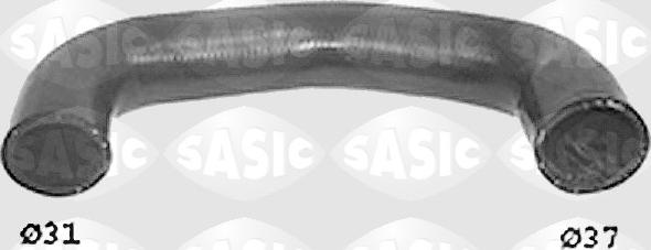 Sasic SWH4322 - Шланг радіатора autocars.com.ua