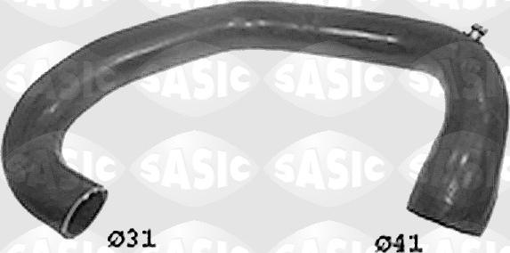 Sasic SWH4325 - Шланг радіатора autocars.com.ua