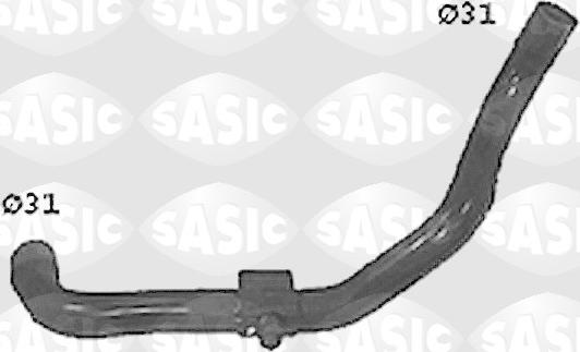 Sasic SWH4332 - Шланг радіатора autocars.com.ua