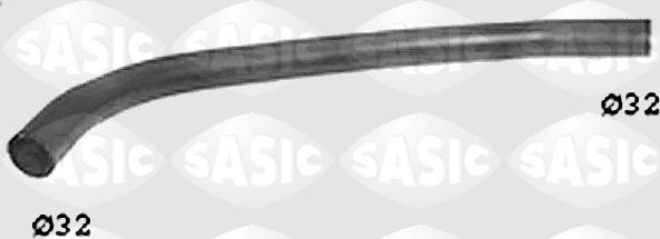 Sasic SWH6595 - Шланг радиатора avtokuzovplus.com.ua