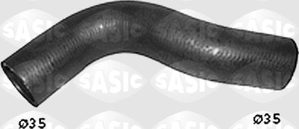 Sasic SWH6629 - Шланг радіатора autocars.com.ua