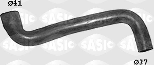 Sasic SWH6647 - Шланг радіатора autocars.com.ua