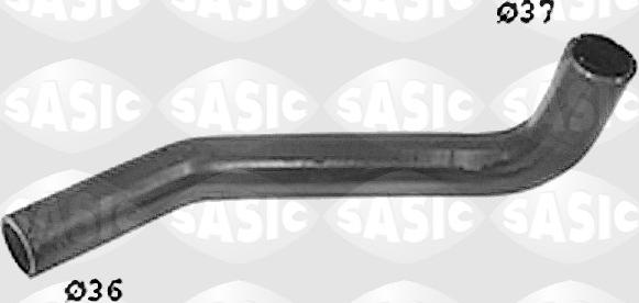 Sasic SWH6650 - Шланг радіатора autocars.com.ua