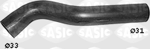 Sasic SWH6732 - Шланг радіатора autocars.com.ua