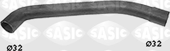 Sasic SWH6784 - Шланг радіатора autocars.com.ua
