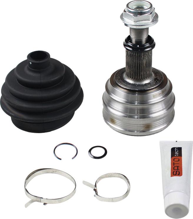 SATO tech CV30490 - Шарнірний комплект, ШРУС, приводний вал autocars.com.ua