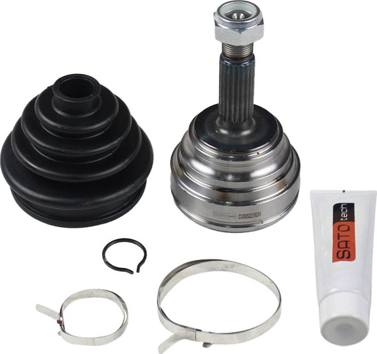SATO tech CV30522 - Шарнірний комплект, ШРУС, приводний вал autocars.com.ua