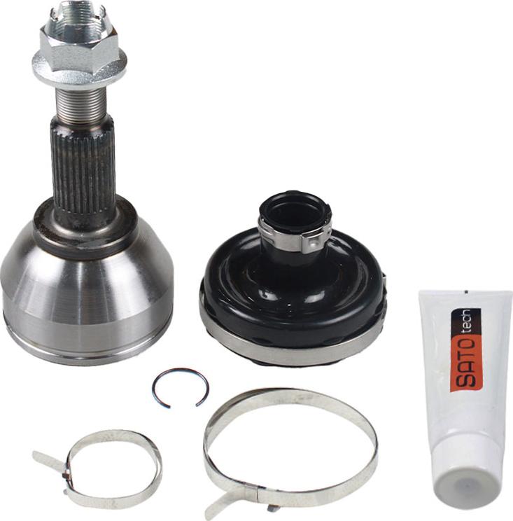 SATO tech CV30765 - Шарнірний комплект, ШРУС, приводний вал autocars.com.ua