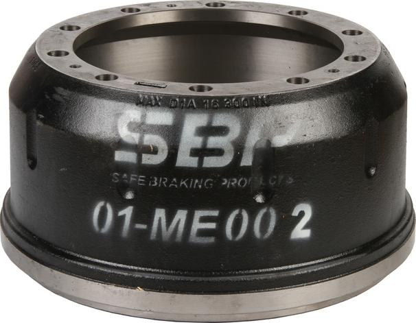 SBP 01-ME002 - Гальмівний барабан autocars.com.ua