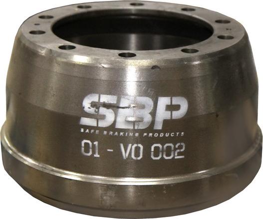 SBP 01-VO002 - Гальмівний барабан autocars.com.ua