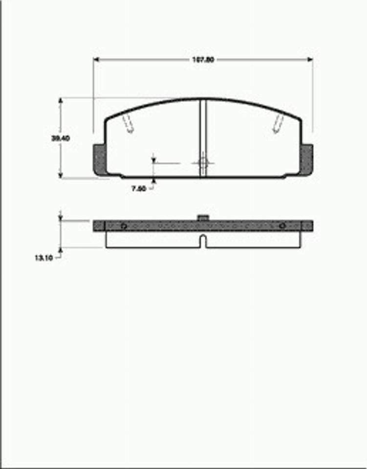 SBS 1501223225 - Тормозные колодки, дисковые, комплект autodnr.net