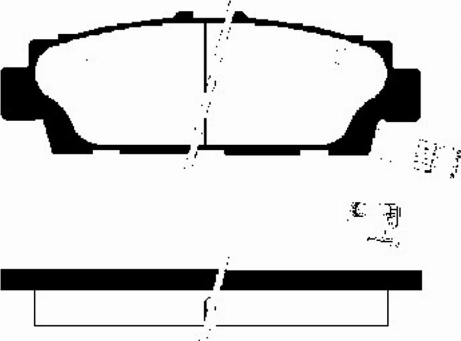 SBS 1501224537 - Тормозные колодки, дисковые, комплект autodnr.net