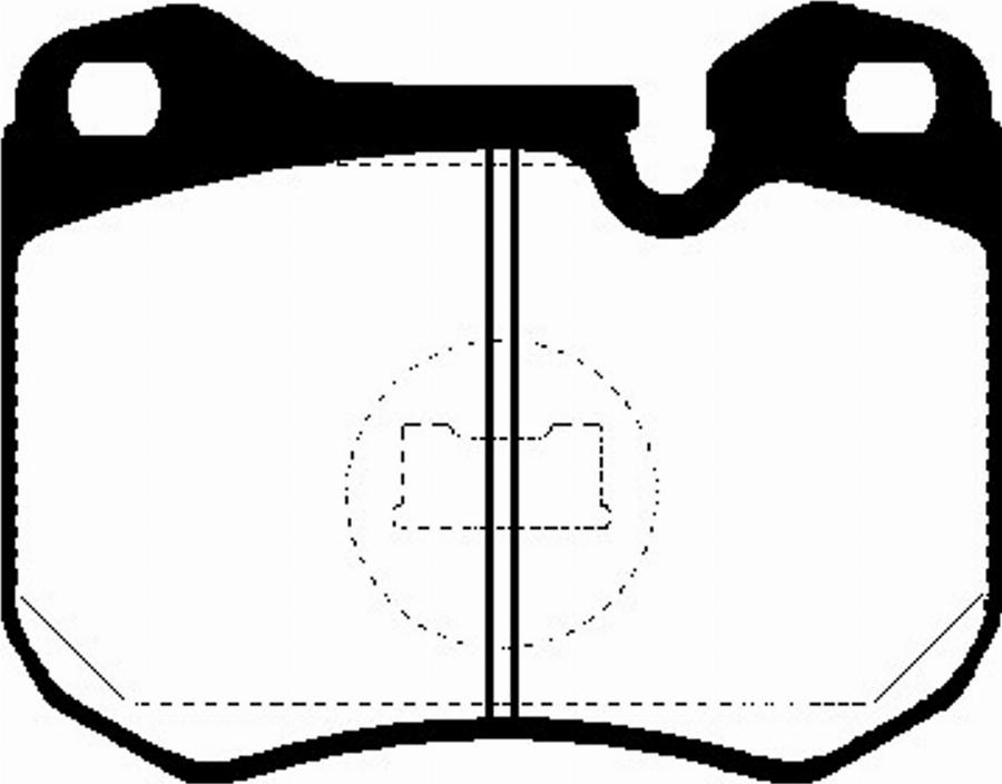 SBS 1501225603 - Тормозные колодки, дисковые, комплект autodnr.net