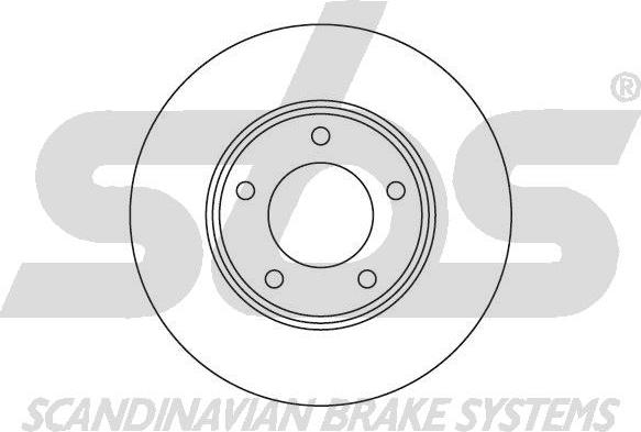 SBS 1815201220 - Гальмівний диск autocars.com.ua