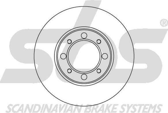 SBS 1815201807 - Гальмівний диск autocars.com.ua