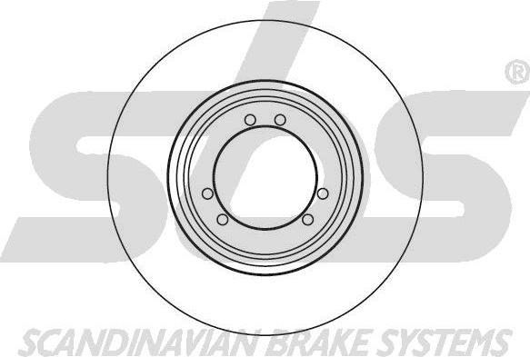 SBS 1815201905 - Гальмівний диск autocars.com.ua