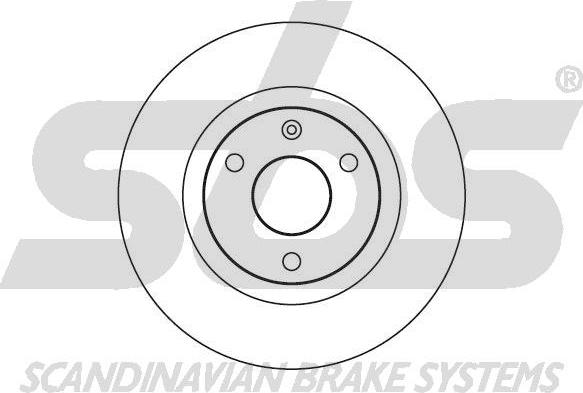 SBS 1815201916 - Гальмівний диск autocars.com.ua