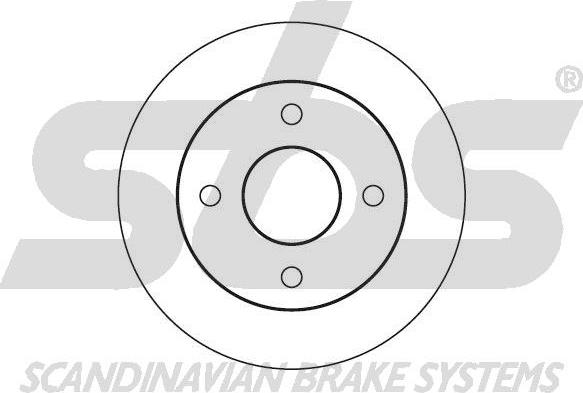 SBS 1815202212 - Тормозной диск autodnr.net