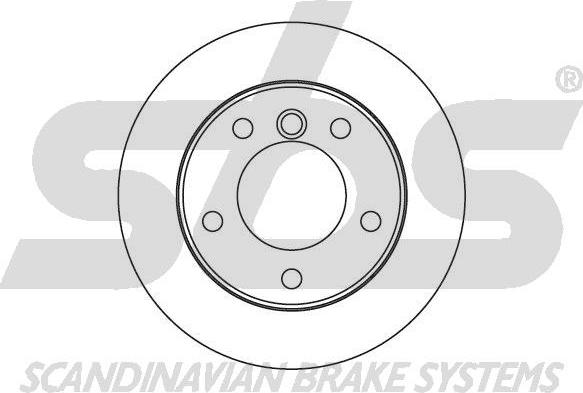 SBS 1815203378 - Гальмівний диск autocars.com.ua