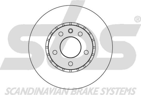 SBS 1815203612 - Гальмівний диск autocars.com.ua