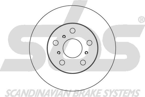 SBS 1815204516 - Тормозной диск autodnr.net