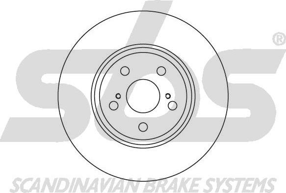 SBS 1815204557 - Тормозной диск autodnr.net